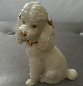 Lenox White Poodle Figure
